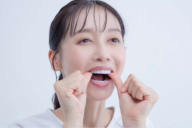 自宅でできるホワイトニング（ジェルシートタイプ）
