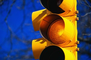 Yellow Signal Light